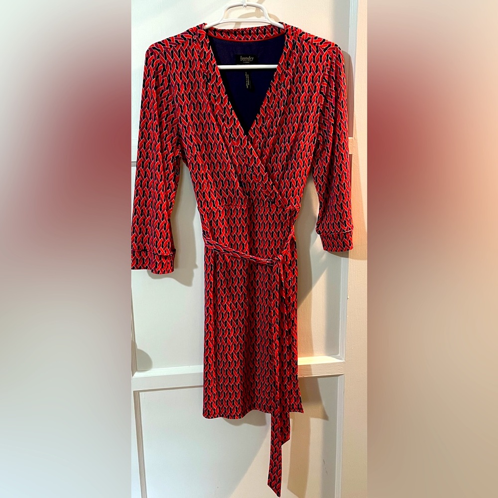 Laundry crossover dress